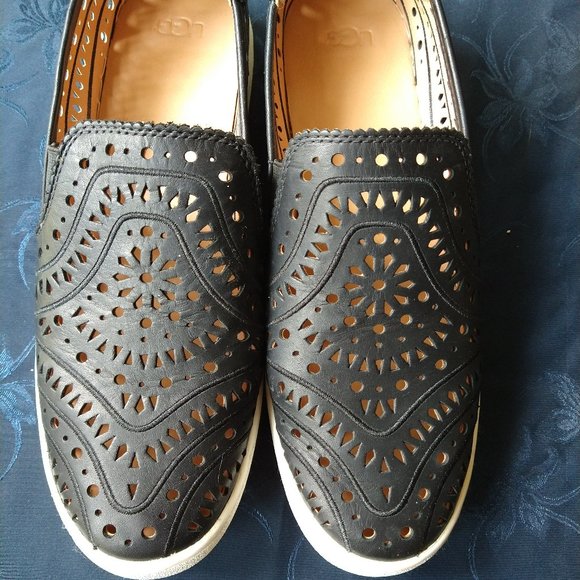 ugg perforated sneakers